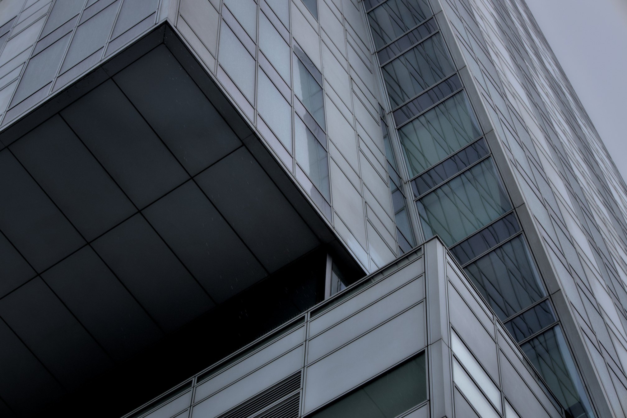 Photo of a Glass Facade of the Skyscraper